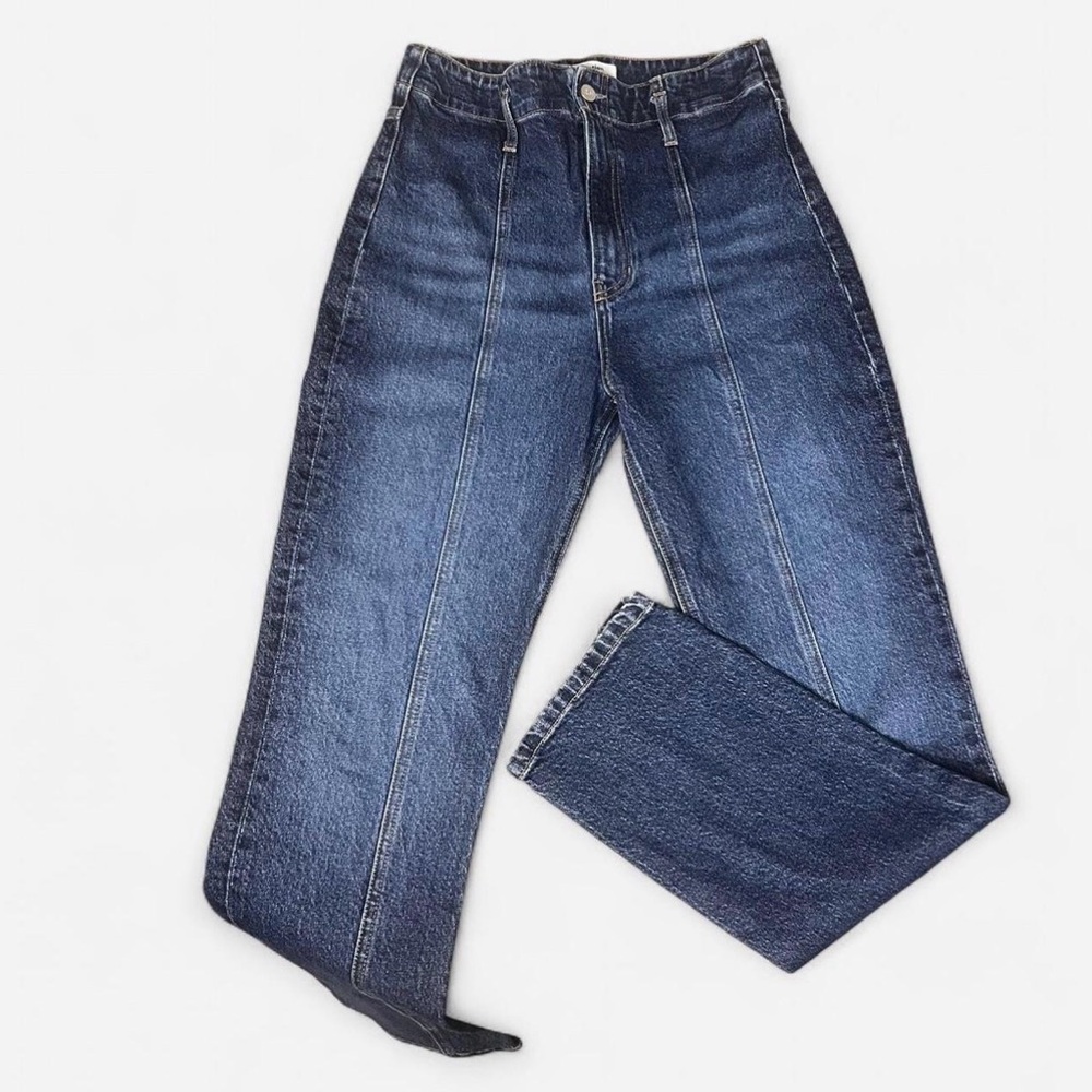 Reformation Amie Seamed‎ High Rise Straight Leg Jeans Sz 29